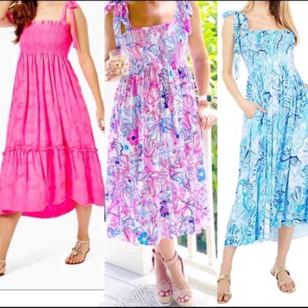 DISO Lilly Pulitzer Rivera Midi Dress - Size S